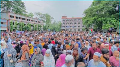 ‘স্বৈরাচার’ পতনের বর্ষপূর্তিতে টঙ্গীবাড়ীতে বিজয় মিছিল