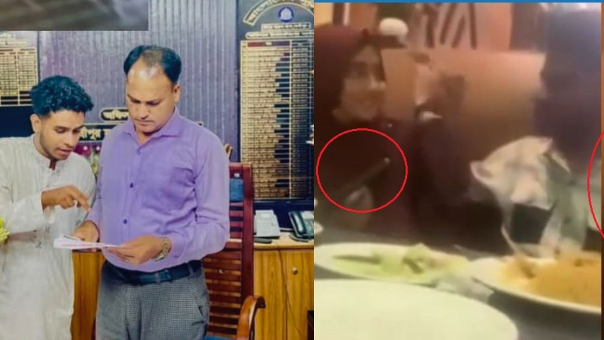 এবার ওসির সঙ্গে ‘প্রেমিকাকে পিস্তল শেখানো’ যুবকের ছবি ঘিরে তোলপাড়