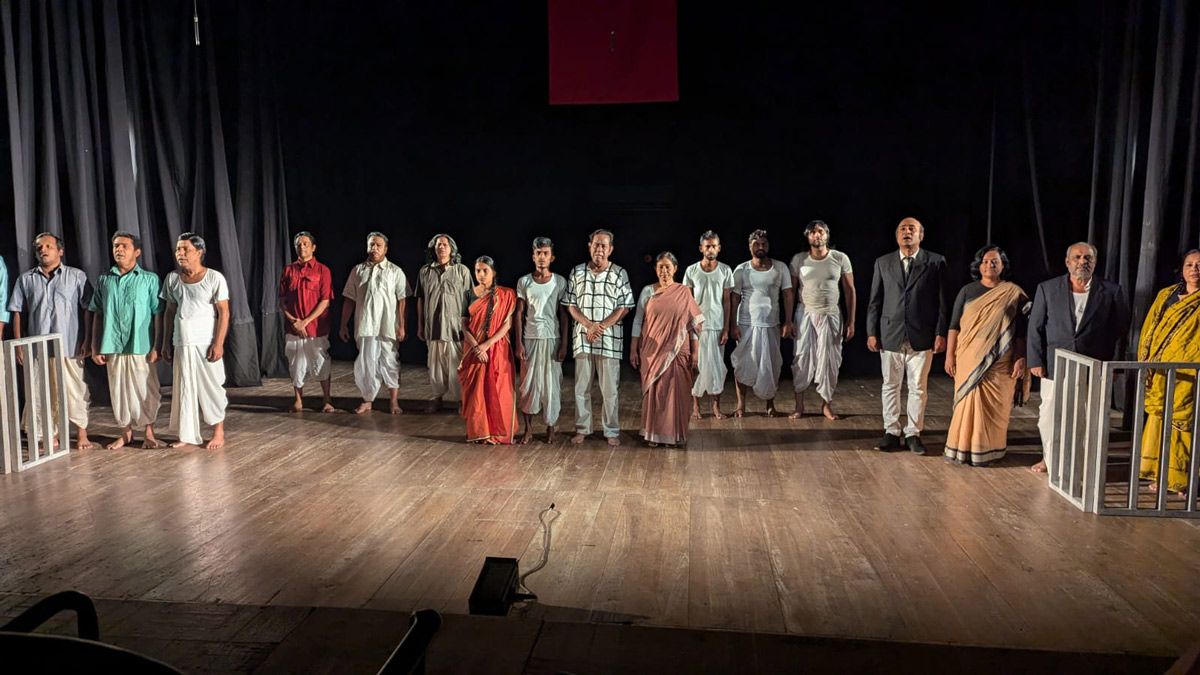 ‘ট্রায়াল অব সূর্যসেন’ নাটকের ৩৯তম মঞ্চায়ন শিল্পকলায়