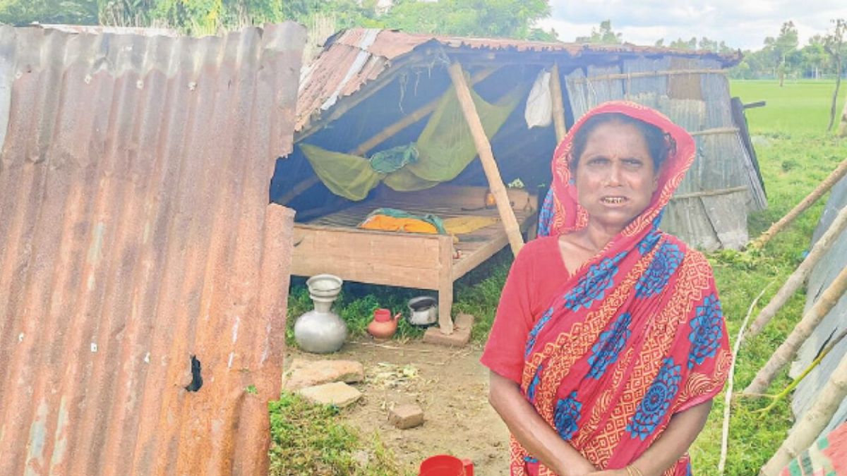 তিস্তার তীব্র ভাঙনে নিঃস্ব হচ্ছে তীরবর্তী মানুষ