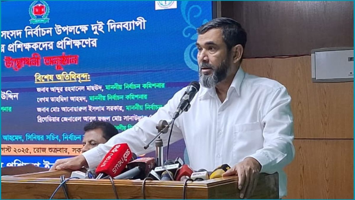 বুথ সংখ্যা কমানোয় ইসির ১০০ কোটি টাকা সাশ্রয় : ইসি সানাউল্লাহ