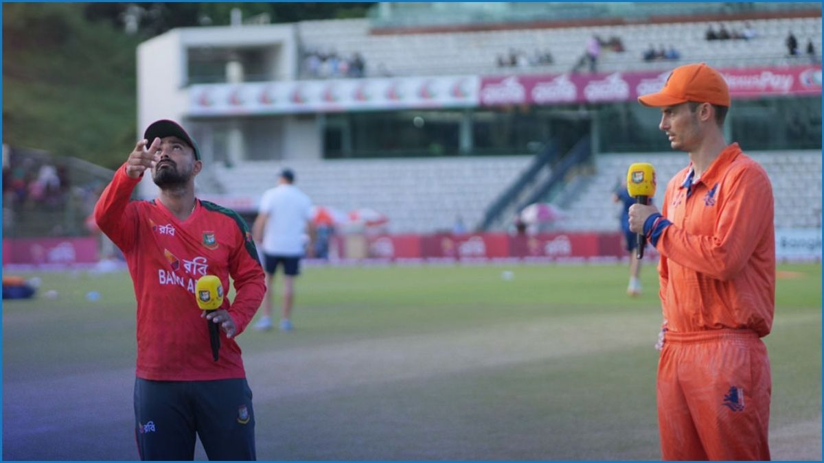 টসে জিতে নেদারল্যান্ডসকে ব্যাটিংয়ে পাঠাল বাংলাদেশ, দলে ২ পরিবর্তন