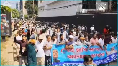 এবার তেজগাঁওয়ে ‘নিষিদ্ধ’ আওয়ামী লীগের মিছিল