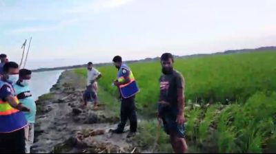 বাউফলে অজ্ঞাত শিশুর হাত-পা-মাথাবিহীন মরদেহ উদ্ধার