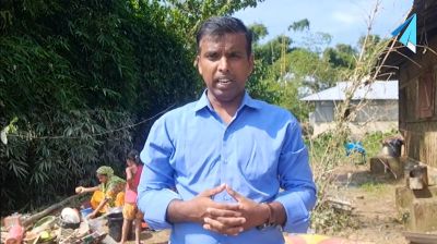 খাগড়াছড়িতে চেঙ্গী নদীর পানি নেমে যাওয়ায় ঘরে ফিরছে মানুষ