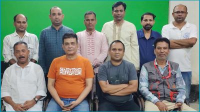 মানিকগঞ্জ সম্পাদক পরিষদের সভাপতি সুজন, সম্পাদক আকরাম