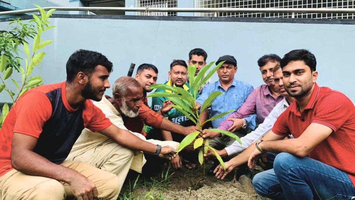ধুনটে আন্তর্জাতিক ওজোন দিবসে বৃক্ষরোপণ কর্মসূচি