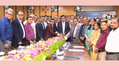 সোনালী ব্যাংকের ট্রেজারিতে সিবিএস অটোমেশন লাইভ উদ্বোধন