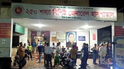 টাঙ্গাইলে বিএনপি নেতাকে না পেয়ে স্ত্রীকে কুপিয়ে হত্যা