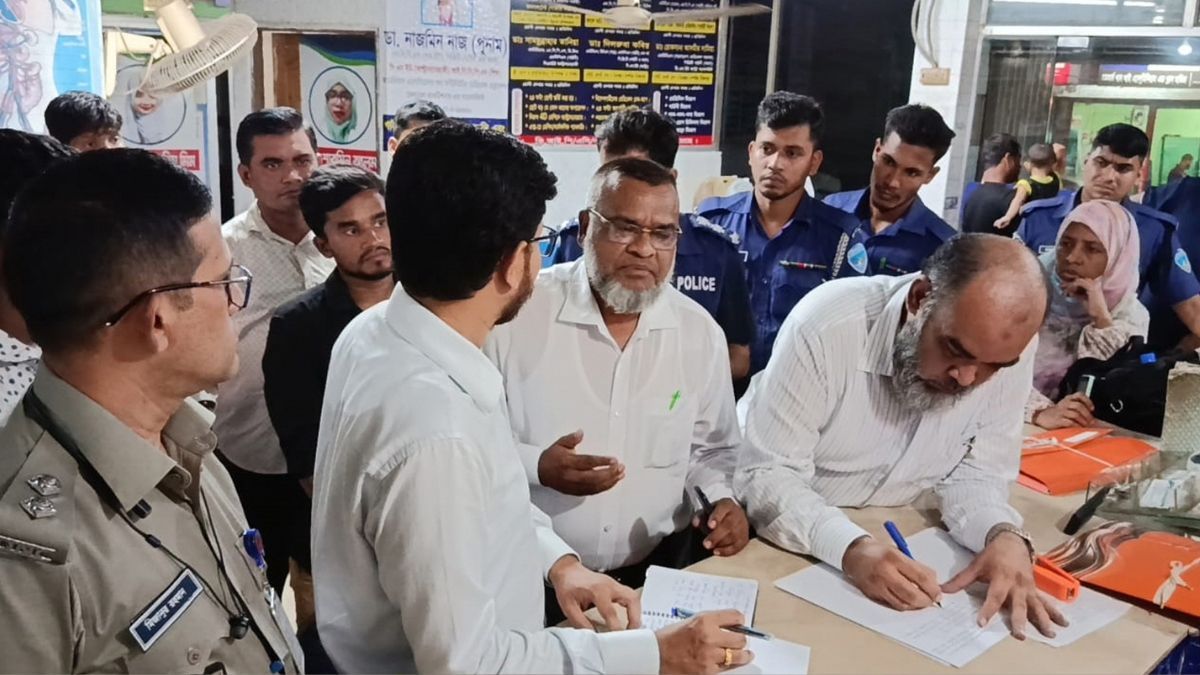 কবরস্থানে নবজাতক রেখে যাওয়ার ঘটনায় ওয়ার্ড বয় গ্রেপ্তার, হাসপাতাল সিলগালা