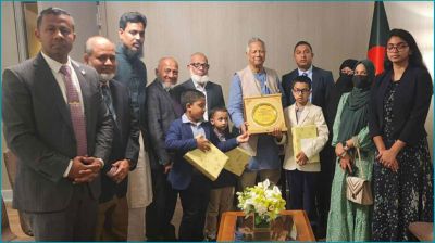 প্রধান উপদেষ্টার সঙ্গে নিহত বাংলাদেশি পুলিশ কর্মকর্তার পরিবারের সাক্ষাৎ