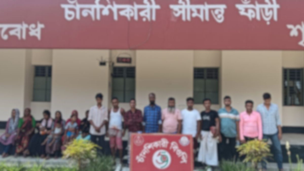 ভোলাহাট সীমান্তে ১৯ জনকে পুশইন করল বিএসএফ