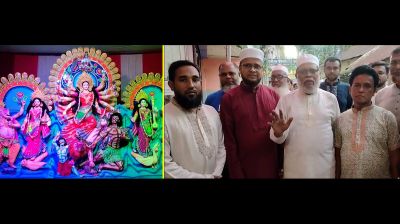 গাজীপুরে পূজা মণ্ডপে জামায়াত নেতৃবৃন্দের আইনশৃঙ্খলা পরিস্থিতি পরিদর্শন