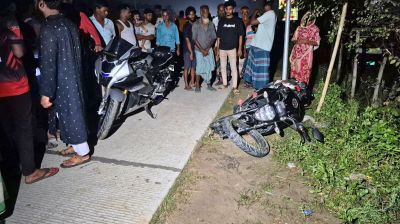 মহাসড়কে রেসিং করতে গিয়ে প্রাণ গেল ২ তরুণের