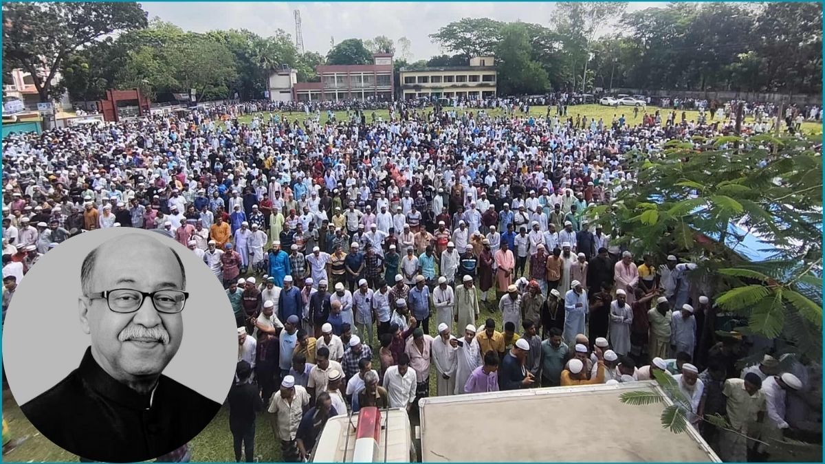 সাবেক শিল্পমন্ত্রী নূরুল মজিদের দাফন সম্পন্ন