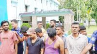দেবিদ্বার চেকপোস্টে ডাকাতদলের ১৪ সদস্য আটক