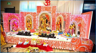 কানাডার সাস্কাটুনে বর্ণিল আয়োজনে দূর্গাপূজা