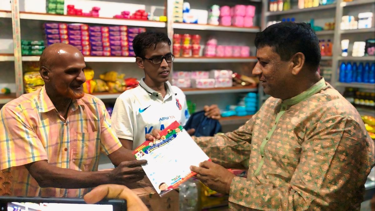 কিশোরগঞ্জ-২ আসনে খোকনের নির্বাচনী প্রচারণা শুরু