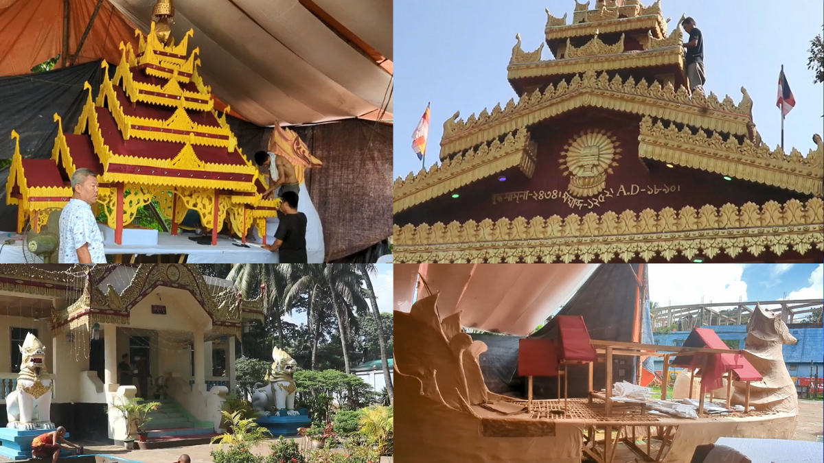 প্রবারণা পূর্ণিমা উৎসব ঘিরে বান্দরবানে ব্যস্ত সময় পার করছে বৌদ্ধ ধর্মাবলম্বীরা