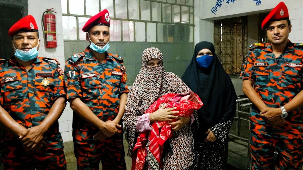 পুত্র সন্তানের মুখ আর দেখা হলো না ফায়ারফাইটার নুরুল হুদার