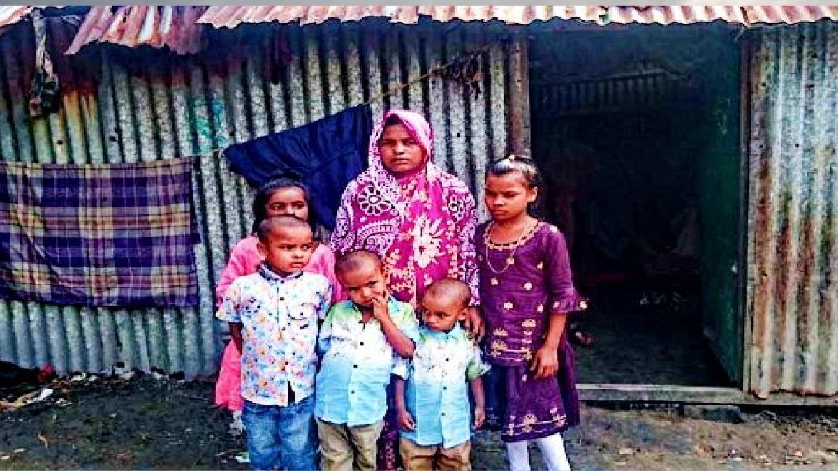 সন্তান বিক্রির টাকায় চলছে লালন-মারুফার সংসার