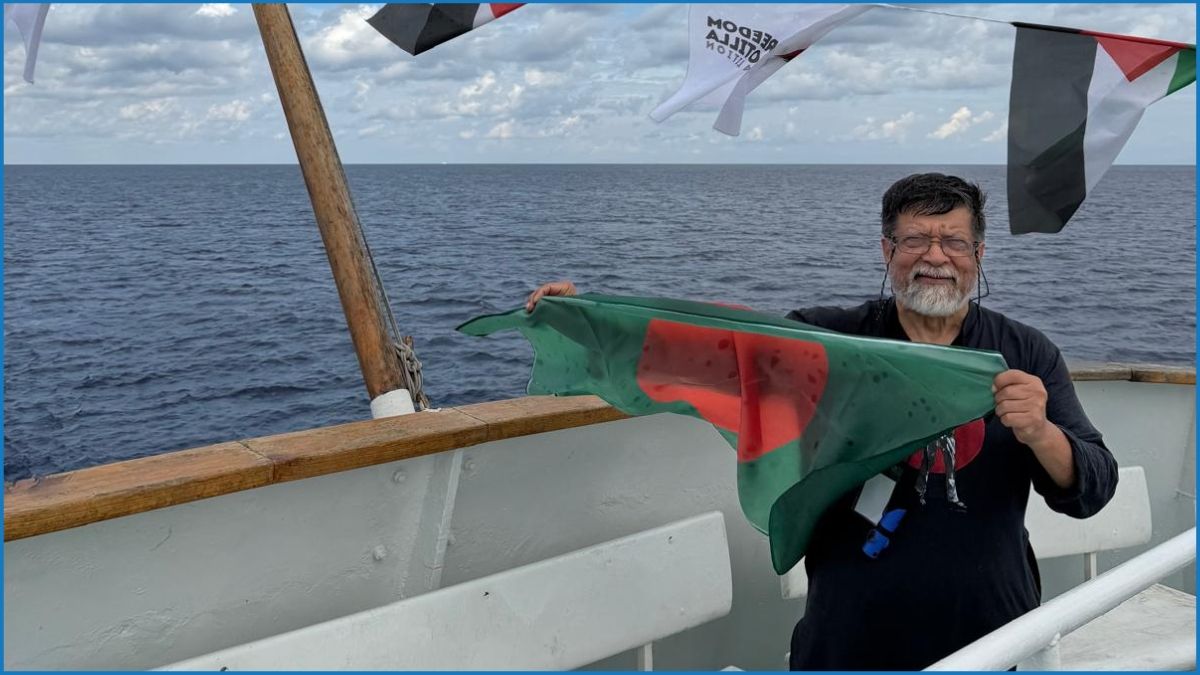 গাজামুখী নৌযান থেকে শহিদুল আলমকে অপহরণ করেছে ইসরায়েল