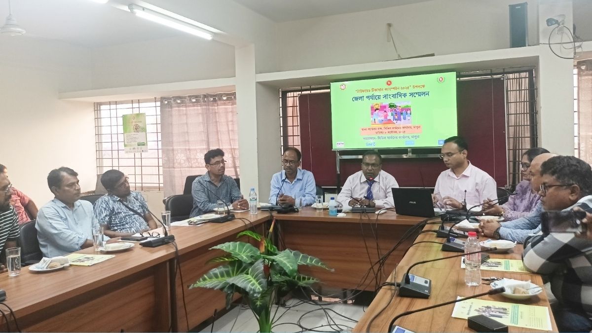 মাগুরায় ২ লাখ ৪৭ হাজার ৮৭৬ জন শিশু পাবে টাইফয়েডের টিকা