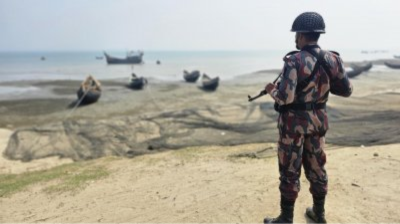 মিয়ানমারের অভ্যন্তরে গোলাগুলি, সীমান্তে সতর্ক বিজিবি