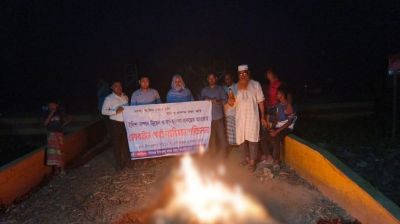মেঘনায় ১ লাখ মিটার কারেন্টজাল জব্দ