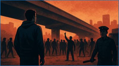 খিলক্ষেত ফুটওভার ব্রিজে বিশ্ব-বেহায়াদের মহোৎসব ও আমাদের ভাঙা স্বপ্ন