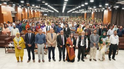 সাউথইস্ট ইউনিভার্সিটিতে ফল সেমিস্টারের নতুন শিক্ষার্থীদের নিয়ে নবীন বরণ