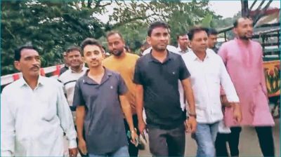 আলফাডাঙ্গায় বিএনপির নবগঠিত কমিটিকে স্বাগত জানিয়ে আনন্দ মিছিল