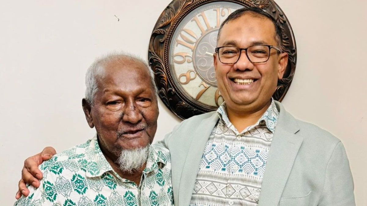 বাবা হারালেন ব্যারিস্টার সায়েম, তারেক রহমানের শোক