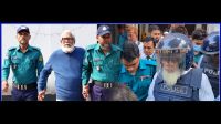 কোর্ট থেকে প্রিজন ভ্যানে নেওয়া হচ্ছে সালমান এফ রহমানকে