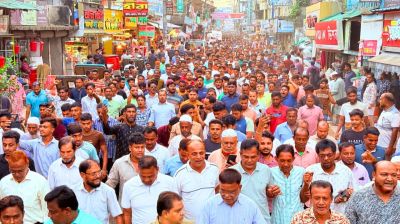 মিন্টুর মনোনয়নে সোনাগাজীতে বিএনপির আনন্দ মিছিল