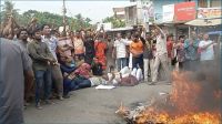 মনোনয়ন বঞ্চিত হান্নান সমর্থকদের সড়ক অবরোধ