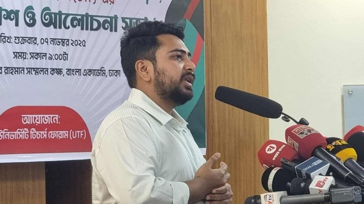 জুলাই সনদে ‘নোট অব ডিসেন্ট’ রাখার সুযোগ নেই : নাহিদ