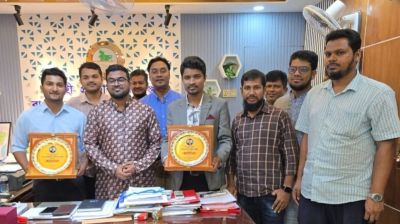 বরিশালে পানি উন্নয়ন বোর্ডের দুই উপসহকারী প্রকৌশলীর বিদায় সংবর্ধনা