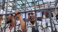 রাজধানীতে হাসিনা ও তার সহযোগীদের প্রতীকী উপস্থাপন