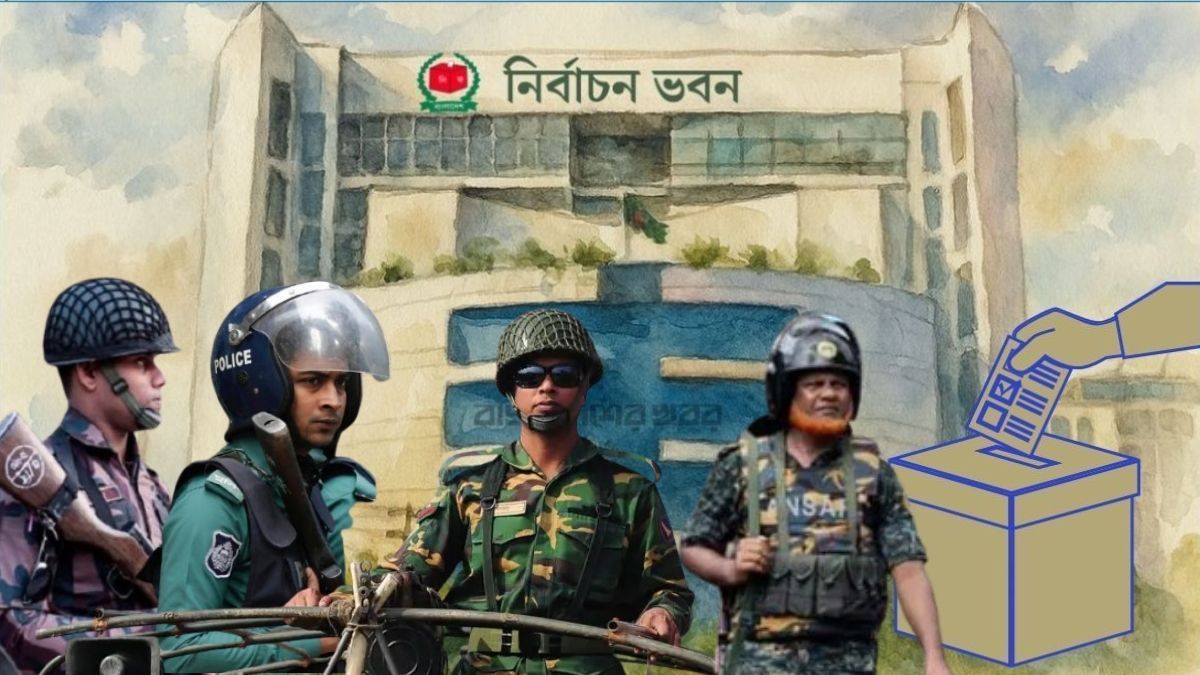 ত্রয়োদশ সংসদ নির্বাচন : ‘ঝুঁকিপূর্ণ’ ভোটকেন্দ্রে থাকবে যৌথবাহিনী