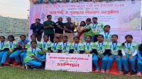 অপরাজেয় আলো নারী হকিতে রাজশাহী-দিনাজপুর অঞ্চলের চ্যাম্পিয়ন ঠাকুরগাঁও