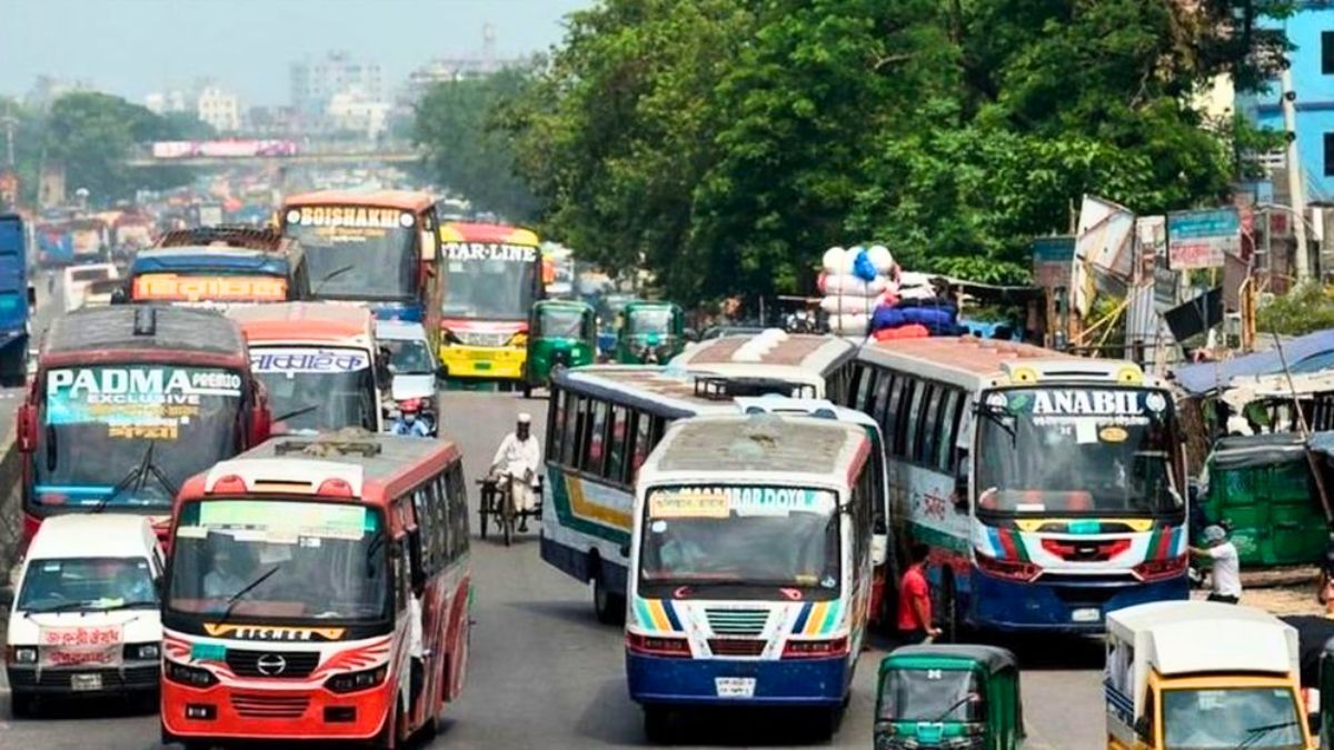 লকডাউনে সব ধরনের যানবাহন চলাচল স্বাভাবিক রাখার ঘোষণা