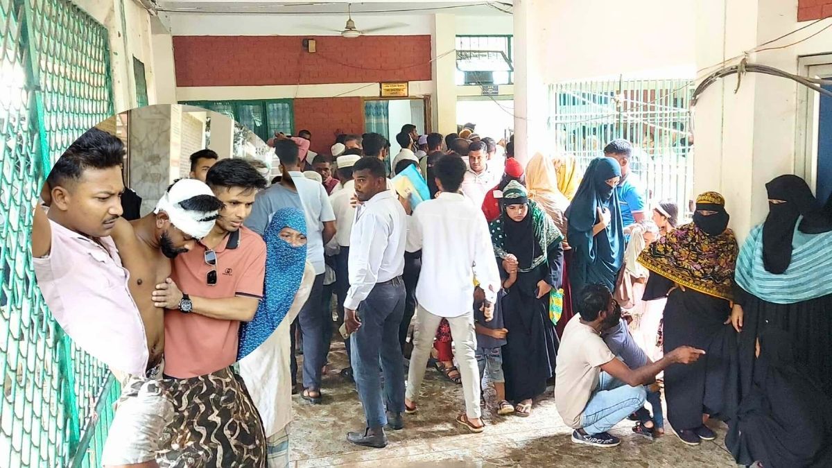 নরসিংদীতে আদালত থেকে ফেরার পথে ছাত্রদল নেতার ওপর হামলা