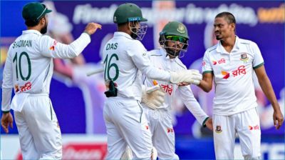 ২৬৫ রানে অলআউট আয়ারল্যান্ড, দ্বিতীয়বার ব্যাটিংয়ে বাংলাদেশ