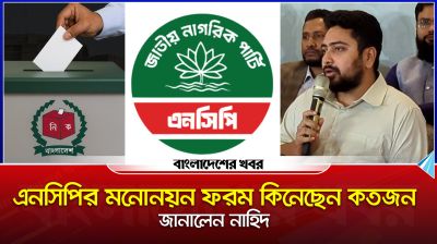 এনসিপির মনোনয়ন ফরম কিনেছেন কতজন, জানালেন নাহিদ