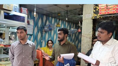 ভাঙ্গায় খাবারের দোকানে মোবাইল কোর্টের অভিযানে জরিমানা