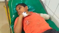 চাঁদপুরে গাড়ি চাপায় শিশু রিহানের হাত বিচ্ছিন্ন