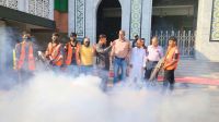 ফেনীতে ডেঙ্গু নিয়ন্ত্রণে মশার ঔষধ ছিটানো কার্যক্রম উদ্বোধন