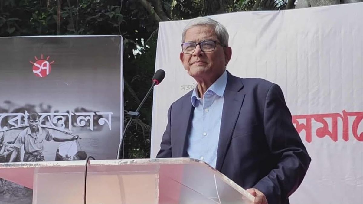 সাম্প্রদায়িক উন্মাদনা দেশের জন্য অশুভ সংকেত : মির্জা ফখরুল