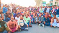 কুষ্টিয়া-২ আসনে বিএনপির প্রার্থী পরিবর্তনের দাবিতে মহাসড়ক অবরোধ